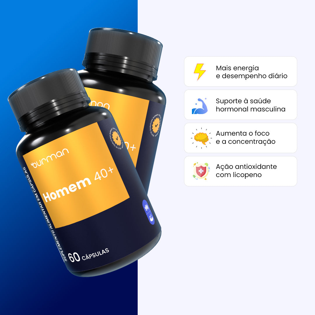 Homem 40+ (60 capsulas)