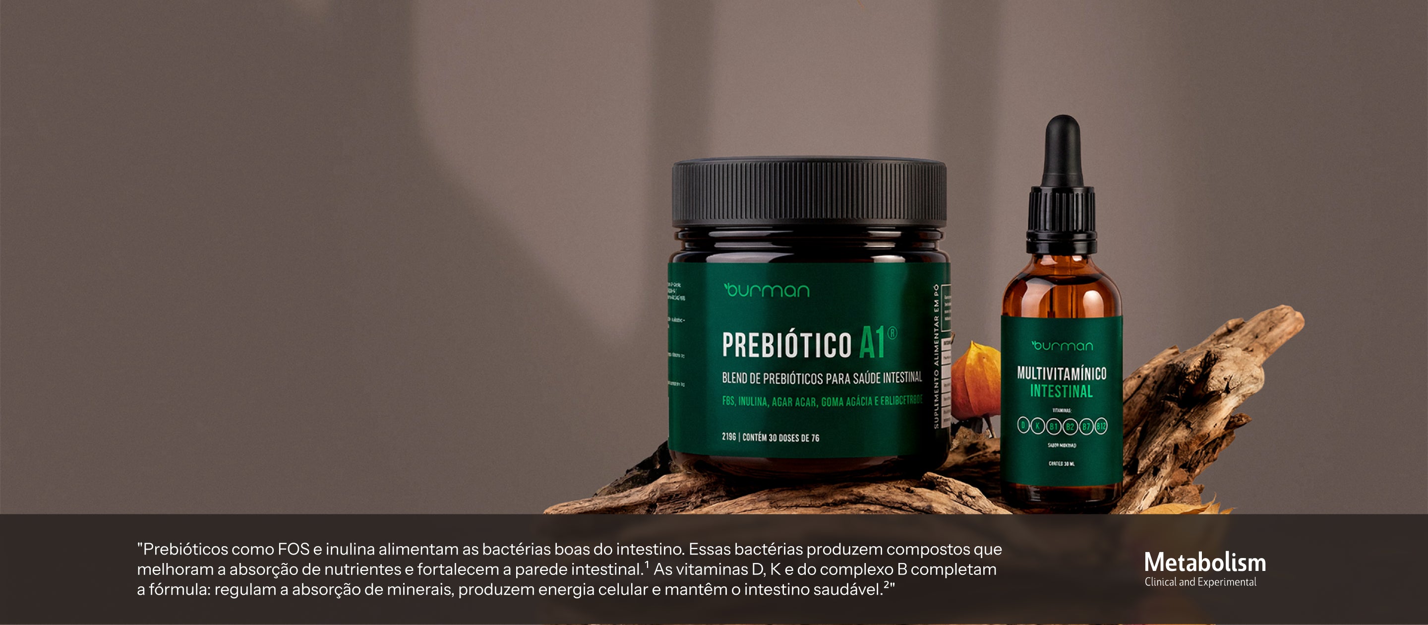 <p>Prebiótico A1 + <br/><em>Multivitamínico </em></p>