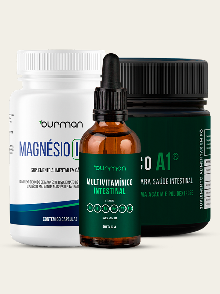 Prebiótico A1 + Multivitamínico + Magnésio