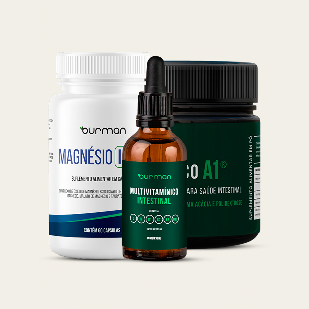 Prebiótico A1 + Multivitamínico + Magnésio